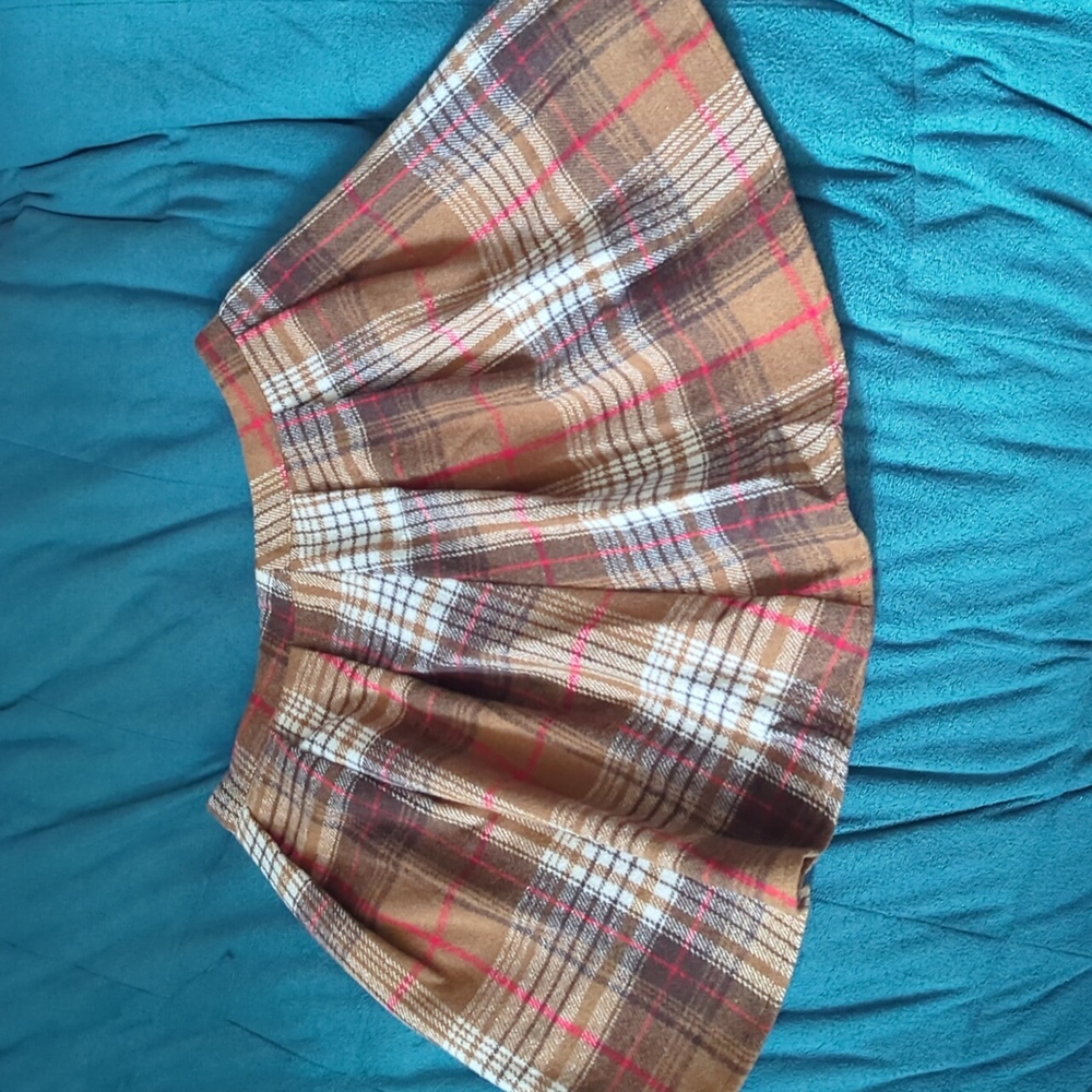 Winter Plaid Skirt